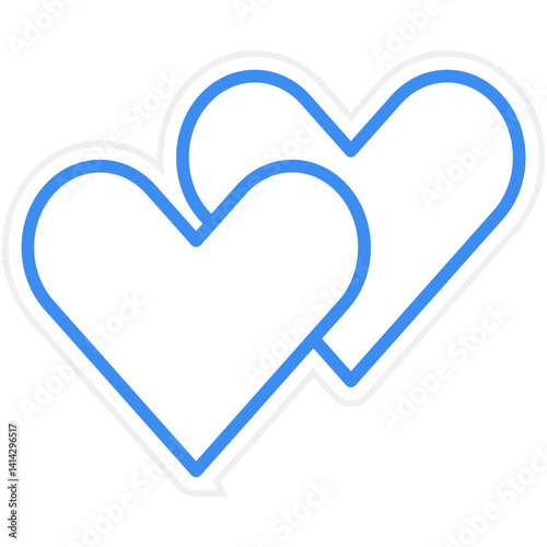 Black Heart icon style