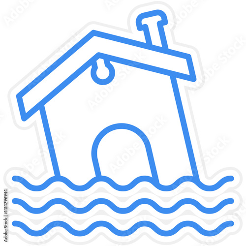 Flood icon style