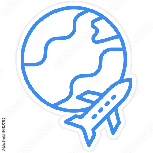Worldwide Delivery icon style