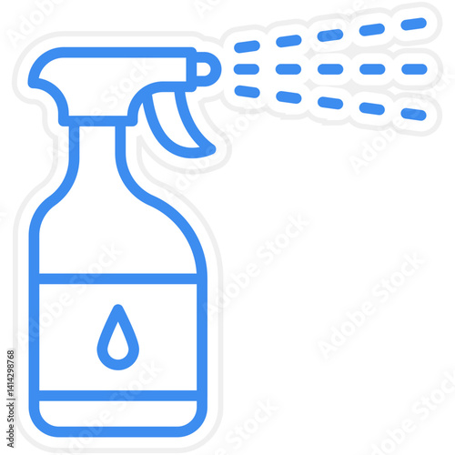Spray Bottle icon style