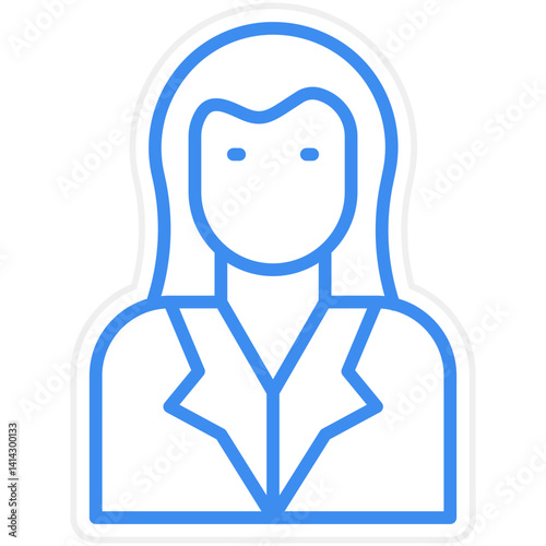 Girl icon style