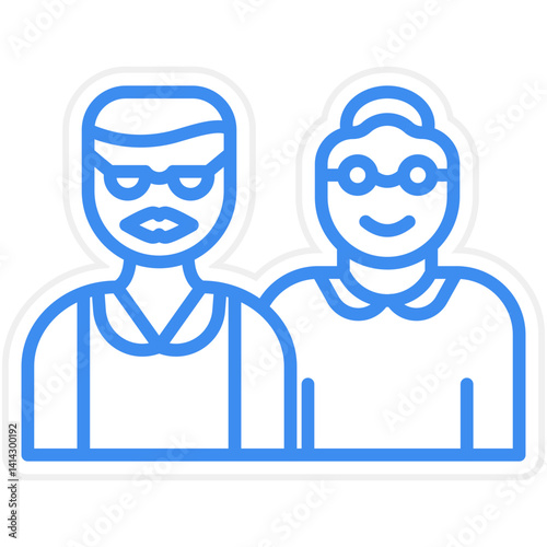 Grandparents icon style