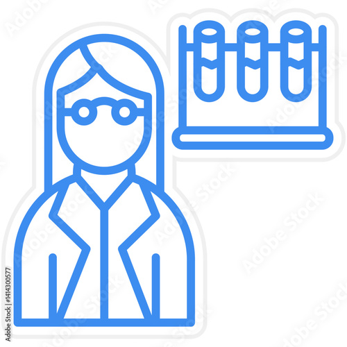 Lab Assistant icon style