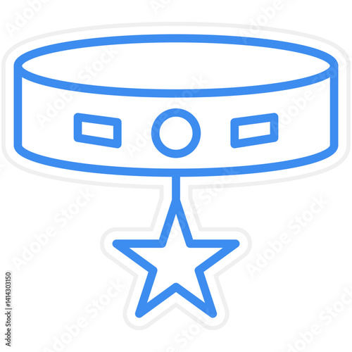 Collar icon style