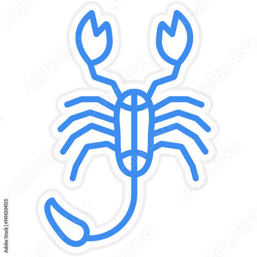 Scorpion icon style