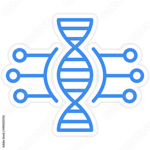 DNA icon style