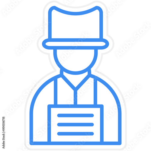 Park Ranger Male icon style