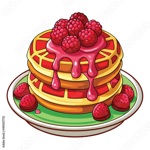 raspberry cheesecake on a plate