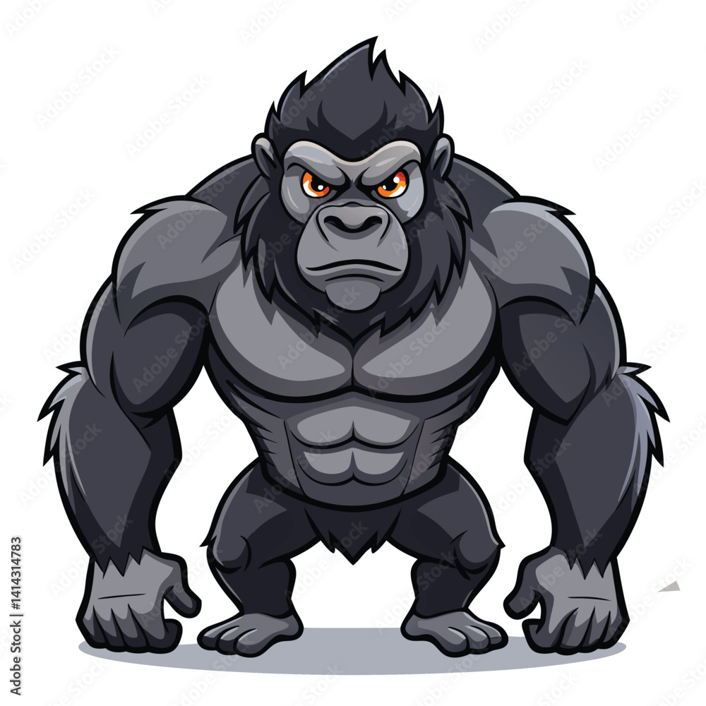 Fototapeta premium Gorilla wild animal