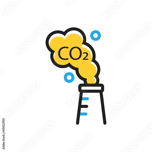 Multi color icon for  carbon