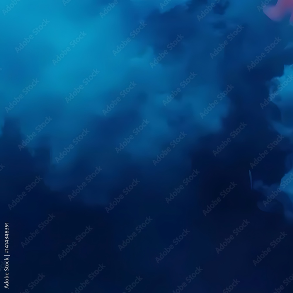 Obraz premium Abstract Deep Blue Swirls Background
