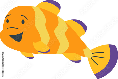 Cute Fish Illustration