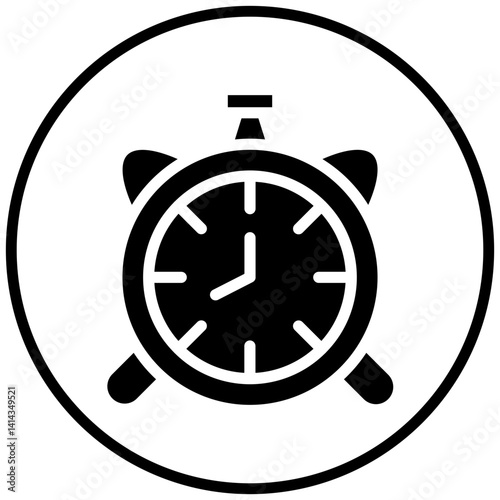 Alarm Clock Icon Style