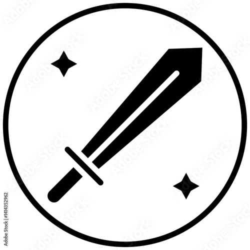 Sword Toy Icon Style