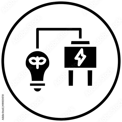 Green Energy Icon Style