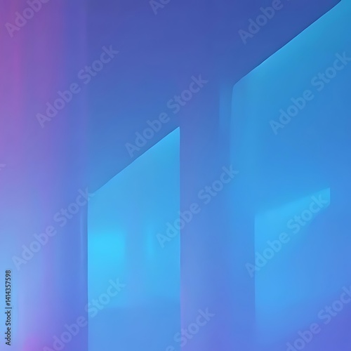 Abstract Gradient Background: Blue, Purple, and Cyan Hues