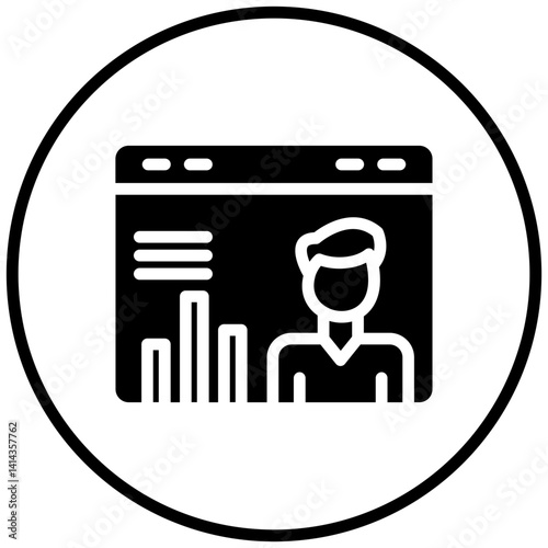 Page Visitors Icon Style