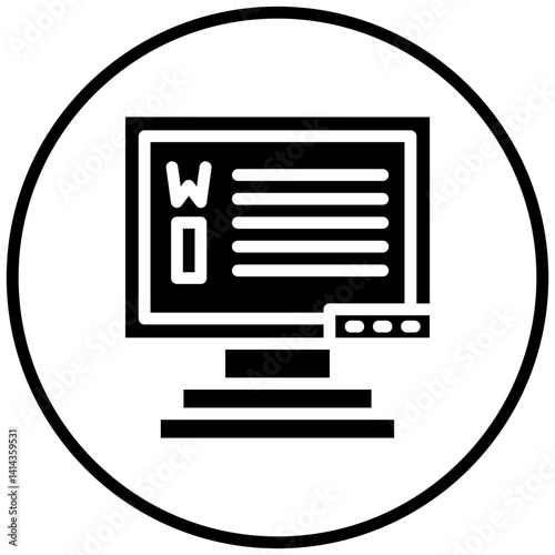Wikipedia Icon Style