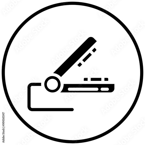 Hair Iron Icon Style