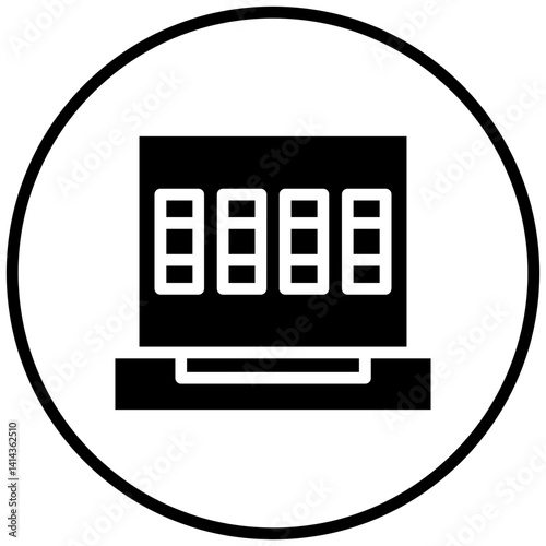 Online Library Icon Style
