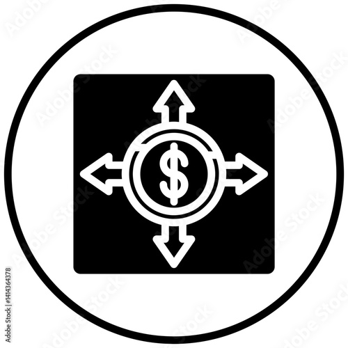 Business Ways Icon Style