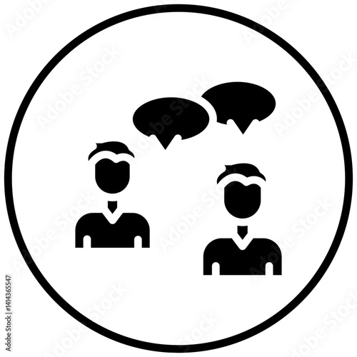 Bubble Chat Icon Style