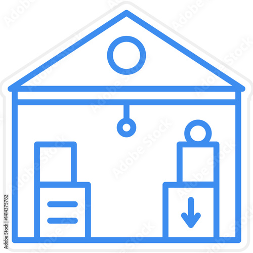 Hoarding Vector Icon Style