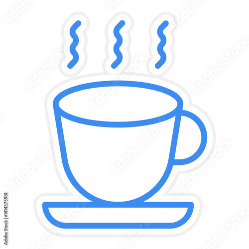 Coffee Vector Icon Style