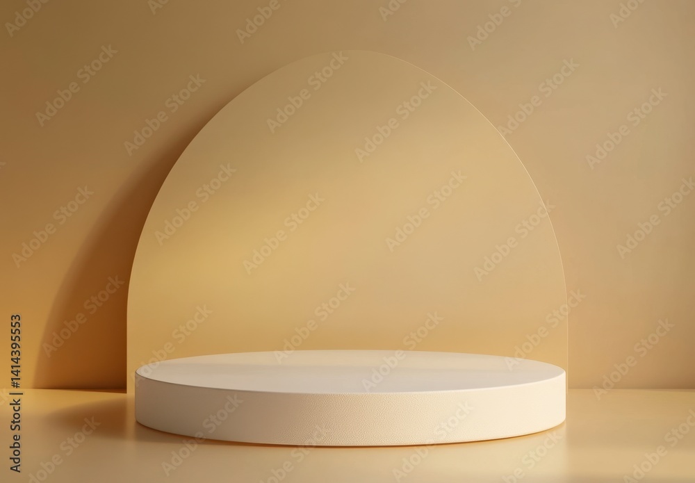 Minimalist Studio Setup for Product Display with Soft Lighting Minimalist Studio Setup for Product Display with Soft Lighting