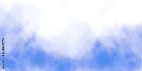 Magic blue smoke with glitter and small particles of twinkling stars. Fog with luminous particles. Blue vapor with stardust. PNG.