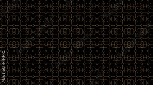 Seamless pattern template with multi vector  shape | Creative texture background with line for decoration, special event, cover, poster, banner, fabric | Futuristic design with brown-black color