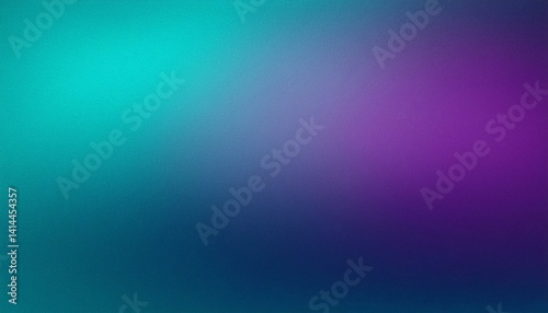 Grainy gradient background fading from teal to purple 
