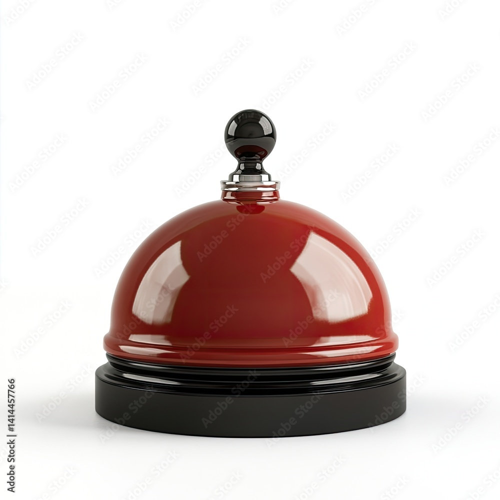 Obraz premium Red Reception Bell