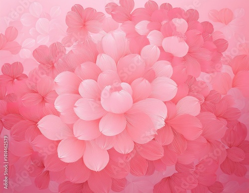 Cute Floral Vector Background for Desktop Wallpaper – Pastel Flower Design