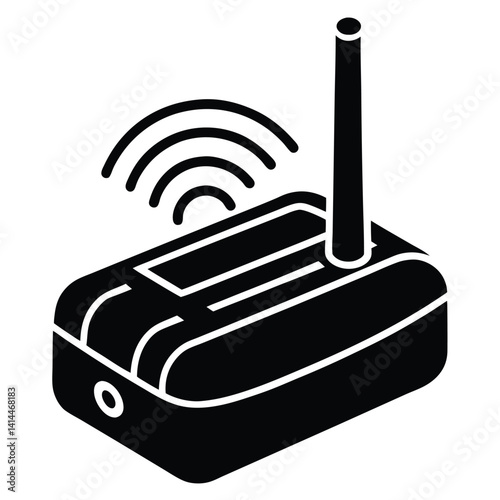 Wireless Network Router High-Speed Internet Connectivity Device