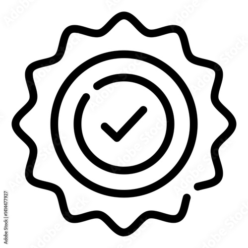 Verification Seal Icon