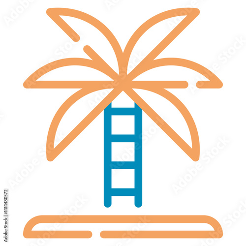Beach Relaxation Icon