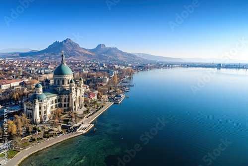 RD CONGO - KINSHASA - FLEUVE CONGO. Beautiful simple AI generated image