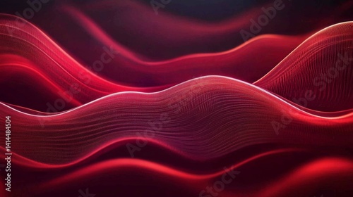 red silk background
