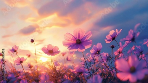 butterfly flower in the field