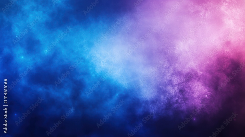 Cosmic Nebula: A Symphony of Blue and Pink Hues Cosmic Nebula: A Symphony of Blue and Pink Hues
