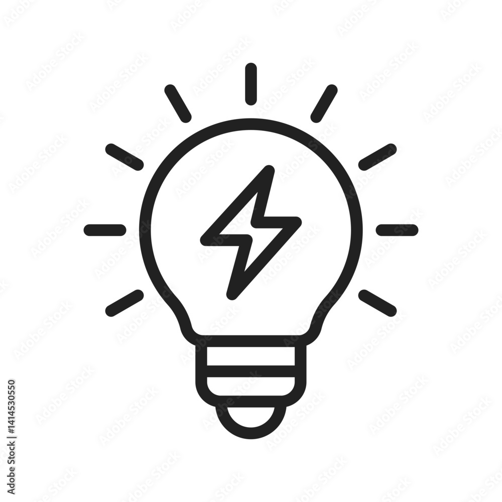 Energy icon vector image. Suitable for mobile apps, web apps and print media. Energy icon vector image. Suitable for mobile apps, web apps and print media.