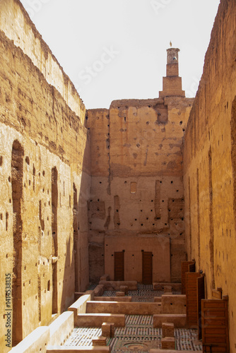Obraz na płótnie El Badi Palace at Marrakech w salonie