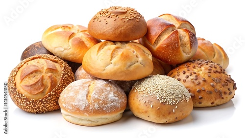 Assorted Soft and Crusty Bread Rolls