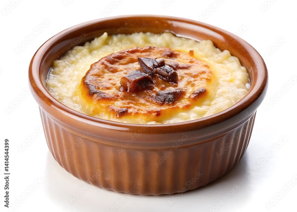 Baked Rice Pudding with Caramelized Top Baked Rice Pudding with Caramelized Top