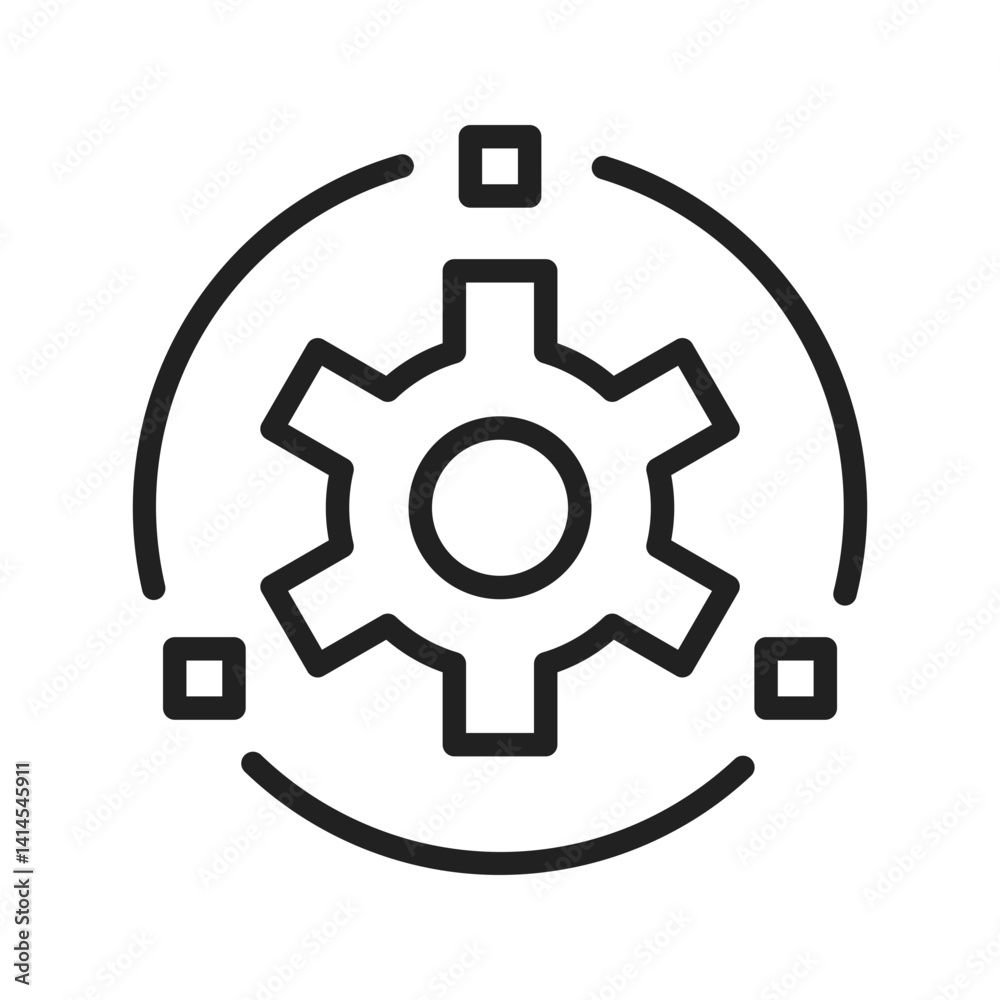 Process icon vector image. Suitable for mobile apps, web apps and print media. Process icon vector image. Suitable for mobile apps, web apps and print media.