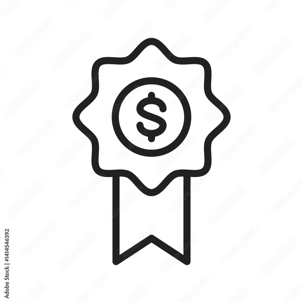 Reward icon vector image. Suitable for mobile apps, web apps and print media. Reward icon vector image. Suitable for mobile apps, web apps and print media.