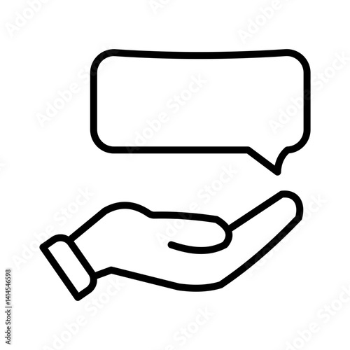 Speaking icon