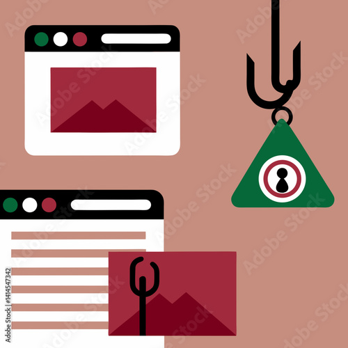Phishing attack alert enhancing cybersecurity awareness in the digital environment