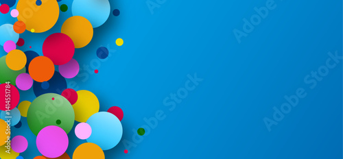 fondo, colori, coriandoli, cerchi, colorati, fantasia, grafica, grafica astratto, divertimento, allegria